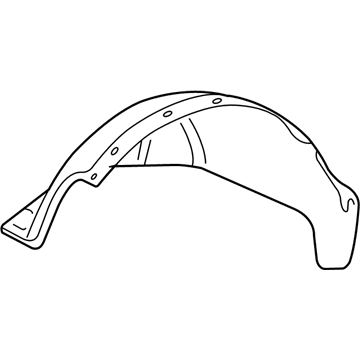 GMC 15132712 Fender Liner