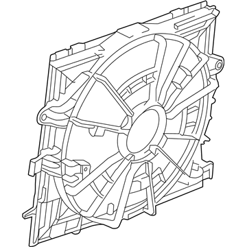 Cadillac 84790788 Fan Assembly