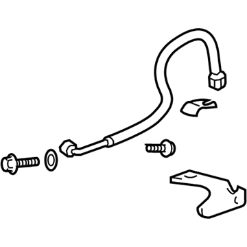 Saturn Brake Line - 19366775