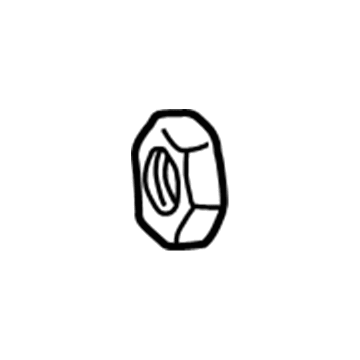 GMC 1911324 Pulley Nut