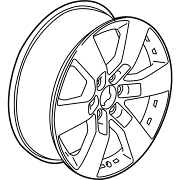 2013 Chevy Traverse Spare Wheel - 9597518