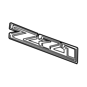 GM 22774903 Decal, Pick Up Box Side Rear