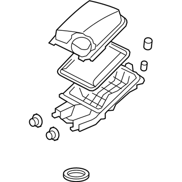 Pontiac Air Filter Box - 22756559