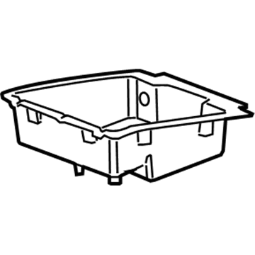 Cadillac 22855242 Tray Lining