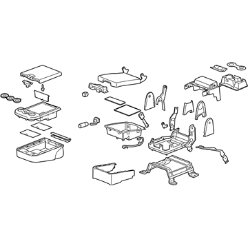 Cadillac 15903956 Seat Assembly