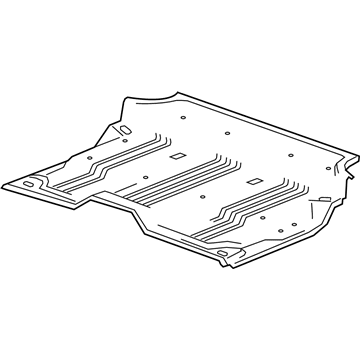 Cadillac 23491833 Center Floor Pan