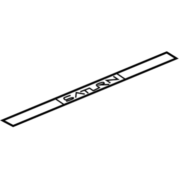 Saturn 22629351 Sill Plate