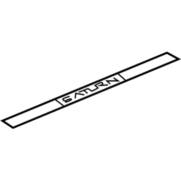 Saturn 22629349 Sill Plate