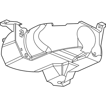 Saturn 22709347 Headlamp Mounting