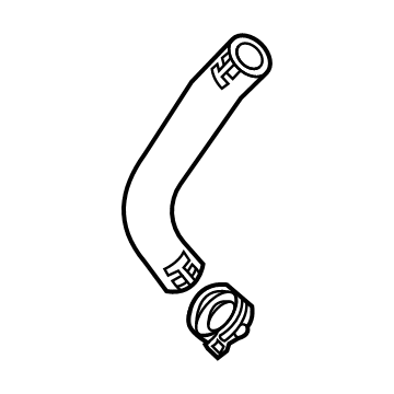 Chevy Silverado 1500 LTD Coolant Pipe - 55496921