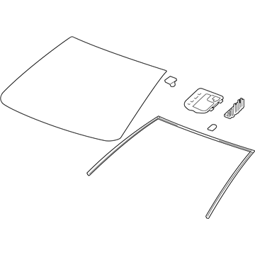 GM 95273378 Windshield Asm