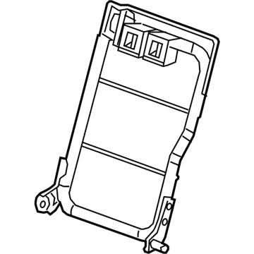 GM 23382791 Frame Assembly, Rear Seat Back