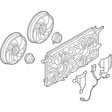 Saturn 15211588 Fan Assembly