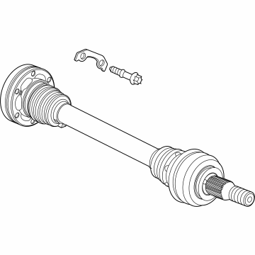 2023 Chevy Corvette Axle Shaft - 23435870