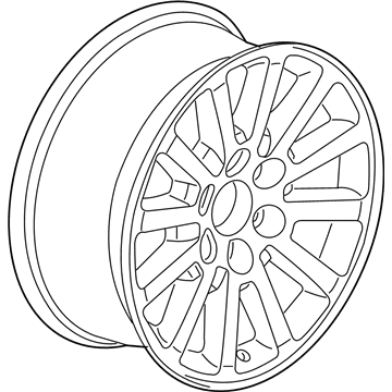 GM 19367016 Wheel Rim,18X8<Use 10B 3441B/3442B/3442D/3442F/4049B>