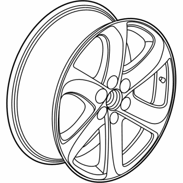 Buick 84353727 Wheel, Alloy