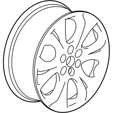 Buick 84181177 Wheel, Alloy