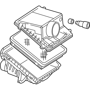 Cadillac 25873812 Air Cleaner Assembly