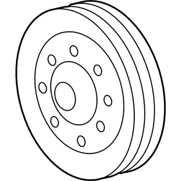 Buick 12611587 Pulley