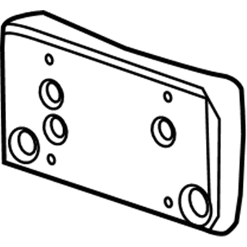 Cadillac 22933880 License Bracket