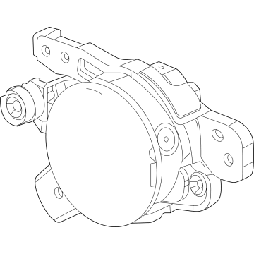 GMC 42737706 Fog Lamp Assembly