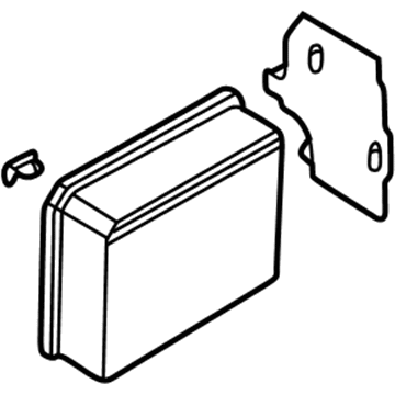 GM 19258497 Evaporator Asm,A/C (W/ Case)