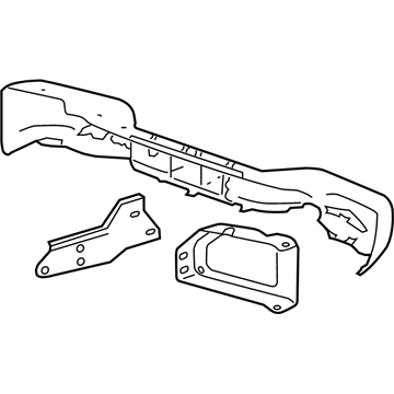 Cadillac 25871613 Bumper Assembly