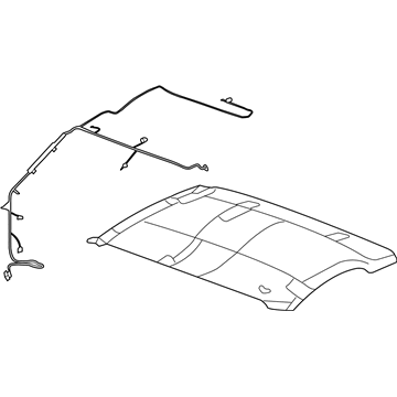 Chevy 19352332 Headliner