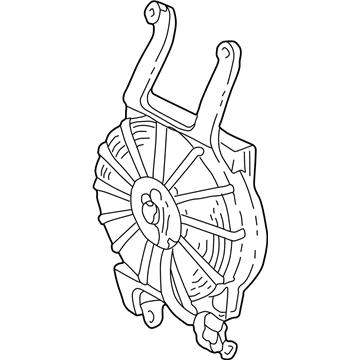 Chevy 15717423 Auxiliary Fan