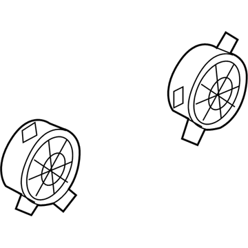 Chevy 25949002 Fan Motor