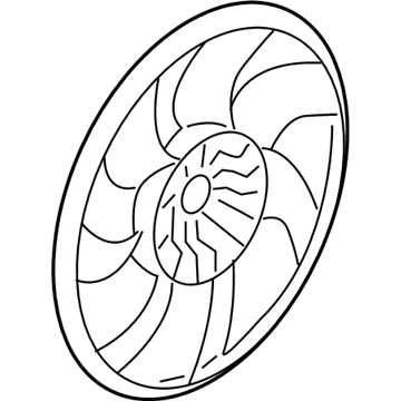 GMC 15780794 Fan Blade