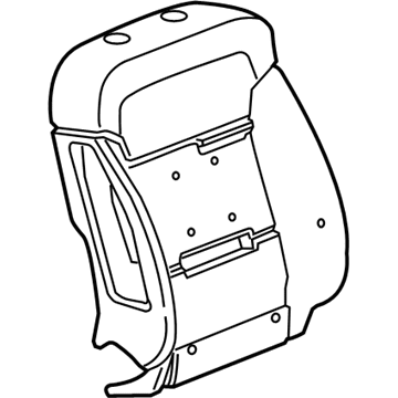 GM 23280954 Pad Assembly, Front Seat Back