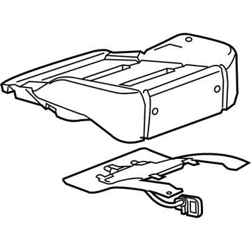 GMC Yukon XL Occupant Detection Sensor - 84383139