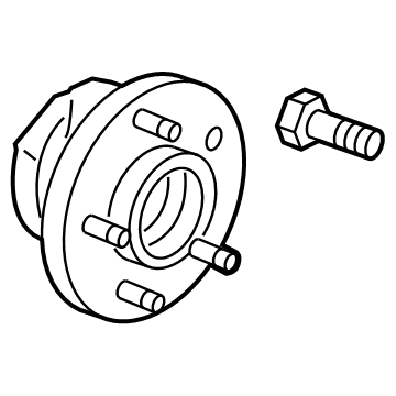 Buick 13544843 Hub Assembly