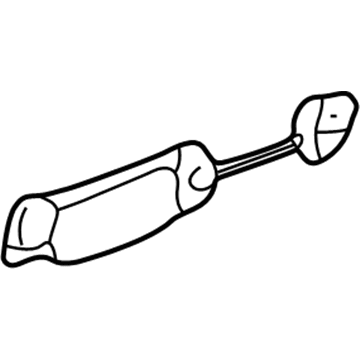 Cadillac 25684528 Handle