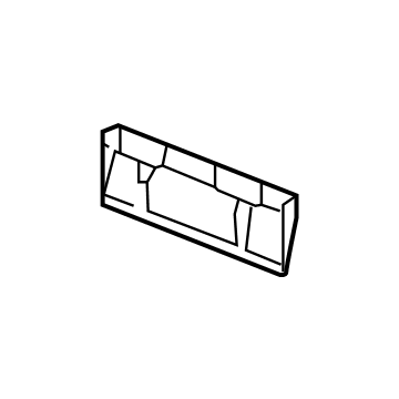 GM 84505563 Rail, F/Flr Cnsl *Black