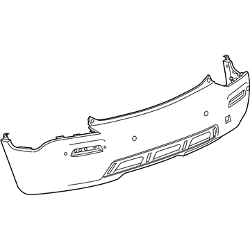 GM 95129003 Rear Bumper Cover Lower