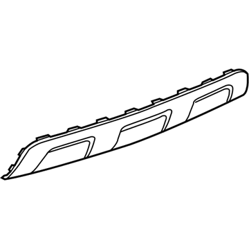 GM 25980562 Plate, Rear Bumper Fascia Lower Skid