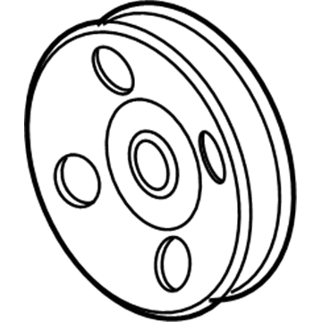 Cadillac 12604687 Pulley