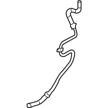 Cadillac 10376952 Upper Return Hose