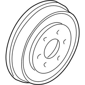 GMC 22874950 Brake Drum