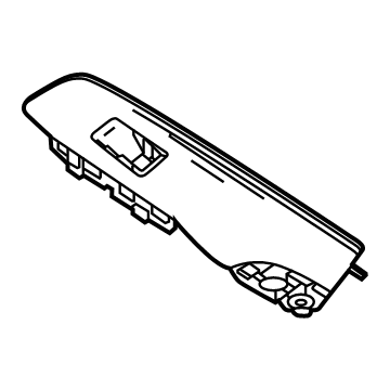 GM 84637168 PLATE,FRT S/D A/RST SW MT