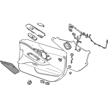 Chevy 84868719 Door Trim Panel