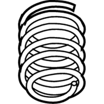 Saturn Aura Coil Springs - 15257490