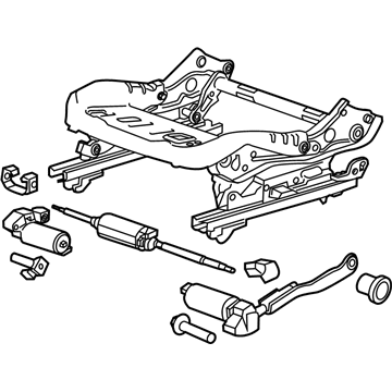 GM 13508783 Frame Asm,Front Seat Cushion