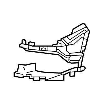 Cadillac 84637989 Reinforcement