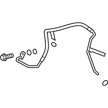 2012 GMC Acadia Power Steering Hose - 19433875