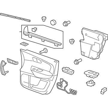 GMC 20794420 Door Trim Panel