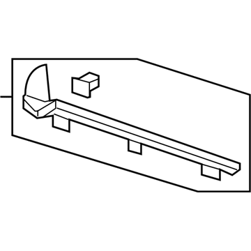 GMC 25885256 Upper Molding