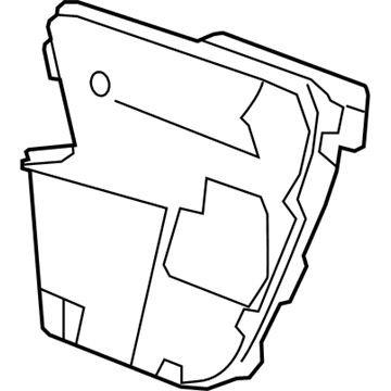 GMC 25846358 Water Deflector